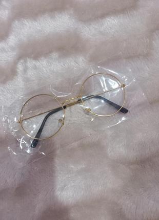 Іміджеві окуляри прозорі/окуляри гаррі піттер1 фото