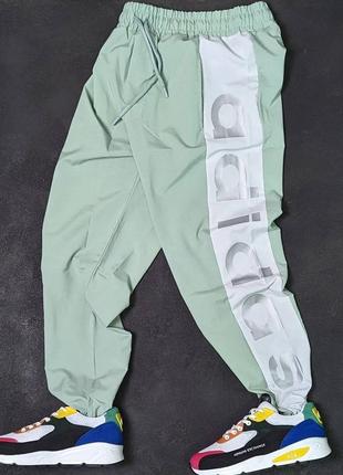 Мужские брюки из плащевки аdidas
