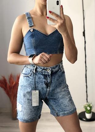 Шорты boyfriend denim co