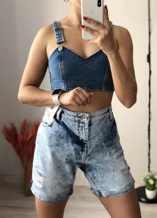 Шорты boyfriend denim co