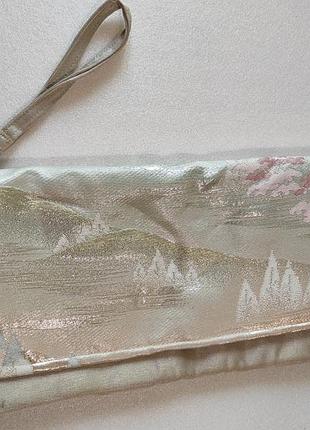 Стильний, текстильний клатч розмір 16х31