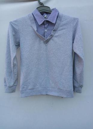 Рубашка школьная