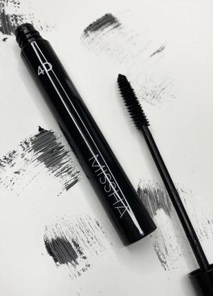 Missha the style 4d mascara тушь для ресниц черная, 7 мл