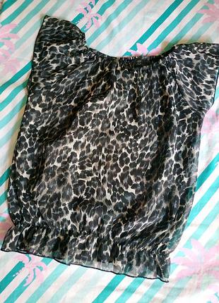 Топ "леопардовый" принт🐆.