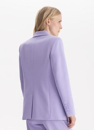 Костюм оверсайз лавандовый фиолетовый брюки пиджак блейзер жакет в стиле zara mango massimo dutti h&amp;m asos reserved cos4 фото