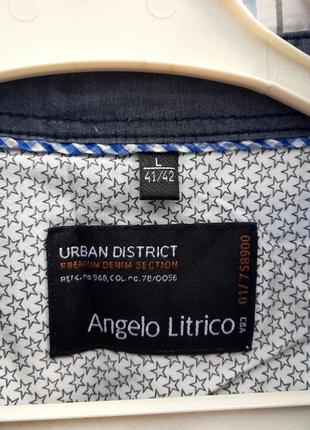 Мужская рубашка angelo litrico,c&amp;a.3 фото