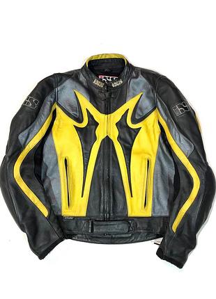 Ixs moto leather jacket racing мотокуртка