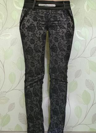 Шикарні брендові брюки, штани, жаккард