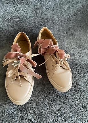 Шкіряні кеди badura, 38 розмір