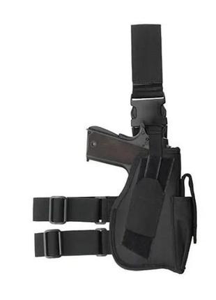 Кобура стегнова універсальна - black [8fields]