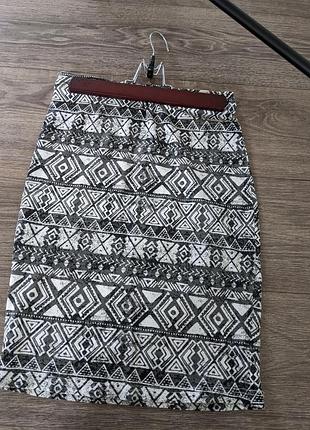 Юбка для девочки стрейчевая