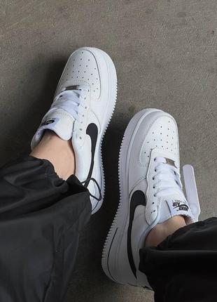 Кроссовки nike air force 1 low white black