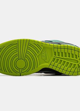 Кросівки nike sb dunk low green 3