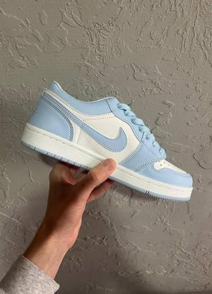 Air jordan 1 retro low blue&white