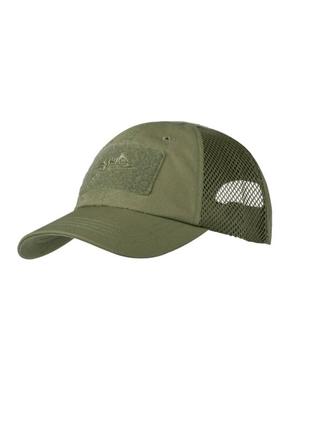 Бейсболка кепка helikon-tex  bbc vent capcz-bbv-pr-02 - polycotton ripstop - olive green