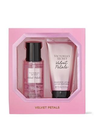 Набор подарок victoria’s secret velvet petals duo set gift box2 фото