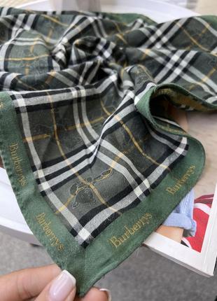 Винтажный платок burberry4 фото