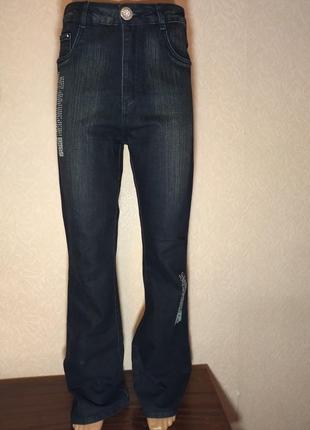 Жіночі джинси, розмір 31 з високою посадкою