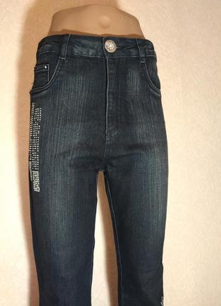 Женские джинсы, размер 31 с высокой посадкой2 фото