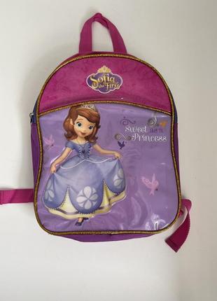 Рюкзачок с принцессой софией