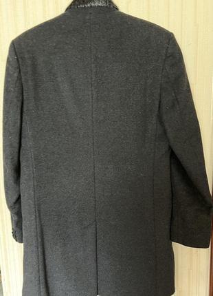 Пальто чоловіче мужское пальто шерстяне шерстяное пальто8 фото