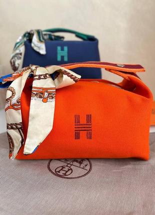 Косметичка hermes оранжевая