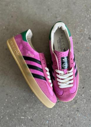 Кроссовки женские adidas gazelle x pink velvet