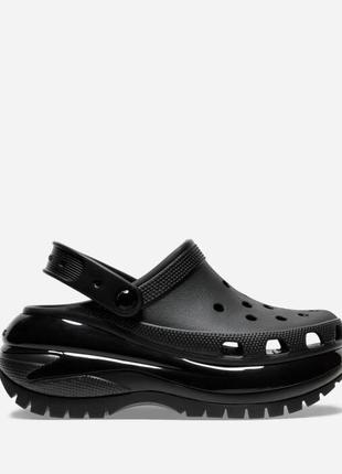 Шльопанці crocs classic mega crush clog