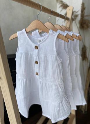 Муслиновое платье