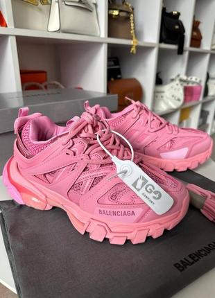 Кроссовки balenciga розовые