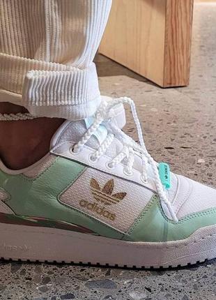 Жіночі кросівки adidas forum low кросівки адідас форум низькі