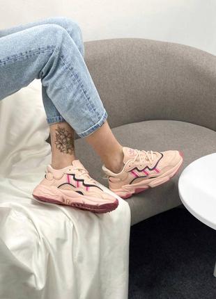 Кросівки adidas ozweego pink5 фото