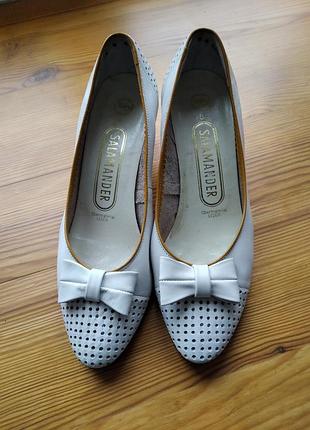 Шикарные брендовые туфельки.salamander.винтаж