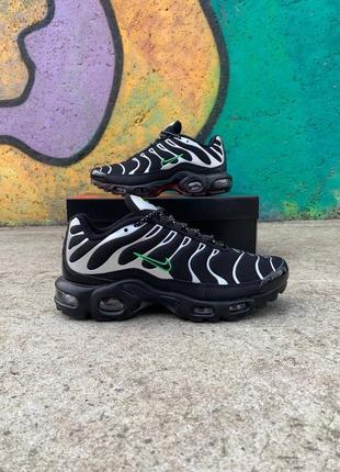 Чоловічі кросівки nike air max plus tn orange, black, white дуже стильні, гарні 40, 42, 43, 44, 45