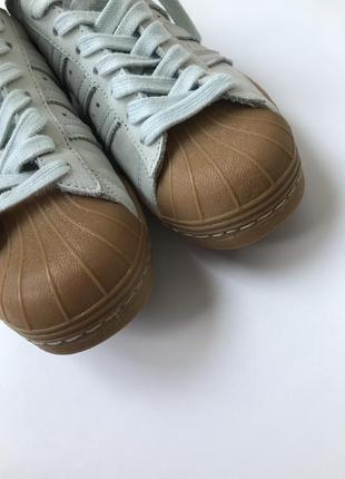 Кожаные кроссовки adidas4 фото