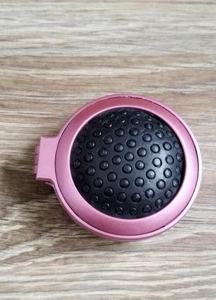 Круглая складная расческа с зеркалом