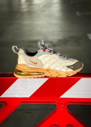 🤩кросівки nike travis scott x air max 270 react eng "cactus trails"