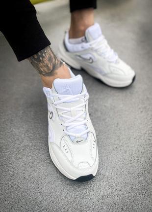 🤩 кросівки nike m2k tekno "white black "5 фото