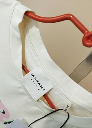 Isabel marant топ бавовняний футболка8 фото