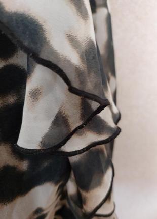 Шифонова сукня плаття h&m на підкладці 38(s m)42-44 розмір6 фото