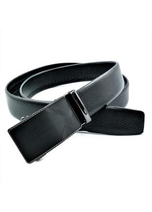 Мужской ремень weatro чёрный nwkz-33avt-kit-013