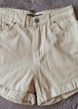 Шорти джинсові жіночі ponza, розмір 40, шортики джинса1 фото
