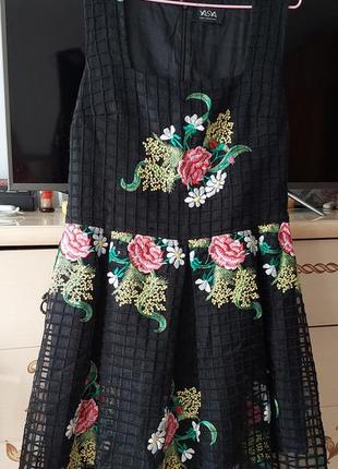 Yasya minochkina плаття шовк розмір m