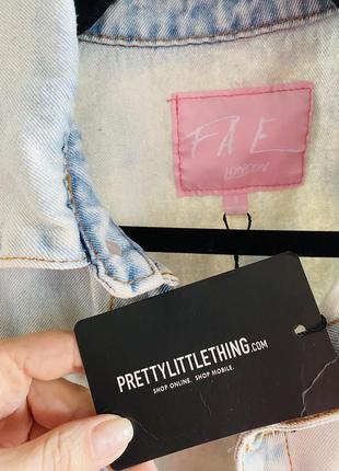 Стильная джинсовка prettylittlething3 фото