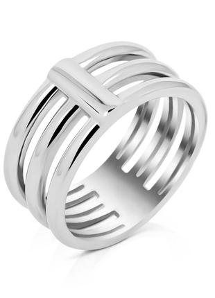 Серебряное кольцо без камней s033 размер:16;16.5;17;18;1 фото