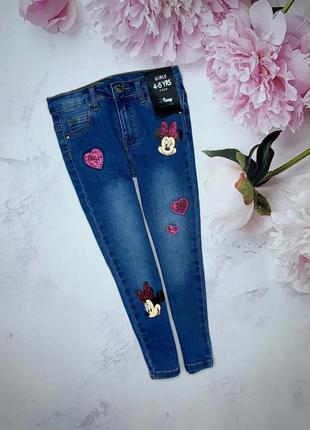 Джинсы минни маус