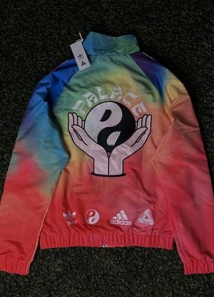 Куртка palace x adidas palaste zip jacket tie dye (new) | original2 фото