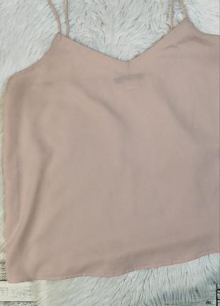 Женская летняя блуза esmara цвета пудра майка размер 44 s