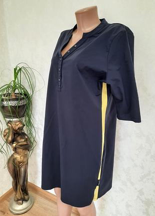 Стильна сукня в спортивному стилі з лампасами je m'appelle