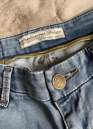 Джинсовые брюки stradivarius deluxe6 фото